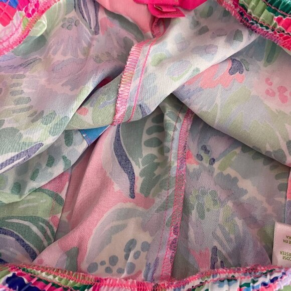 Lilly Pulitzer Katia Shorts Raise The Bar Small Viscose Polyester SS-1489 - Picture 7 of 10
